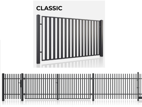 Zaunanlage Classic 12 Modelle zur Auswahl | Jetzt konfigurieren